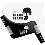 The BEARD BLACK Beard Shaping & Styling Tool with Inbuilt Comb, Perfect for Line Up & Edging, Use with Beard Trimmer or Razor