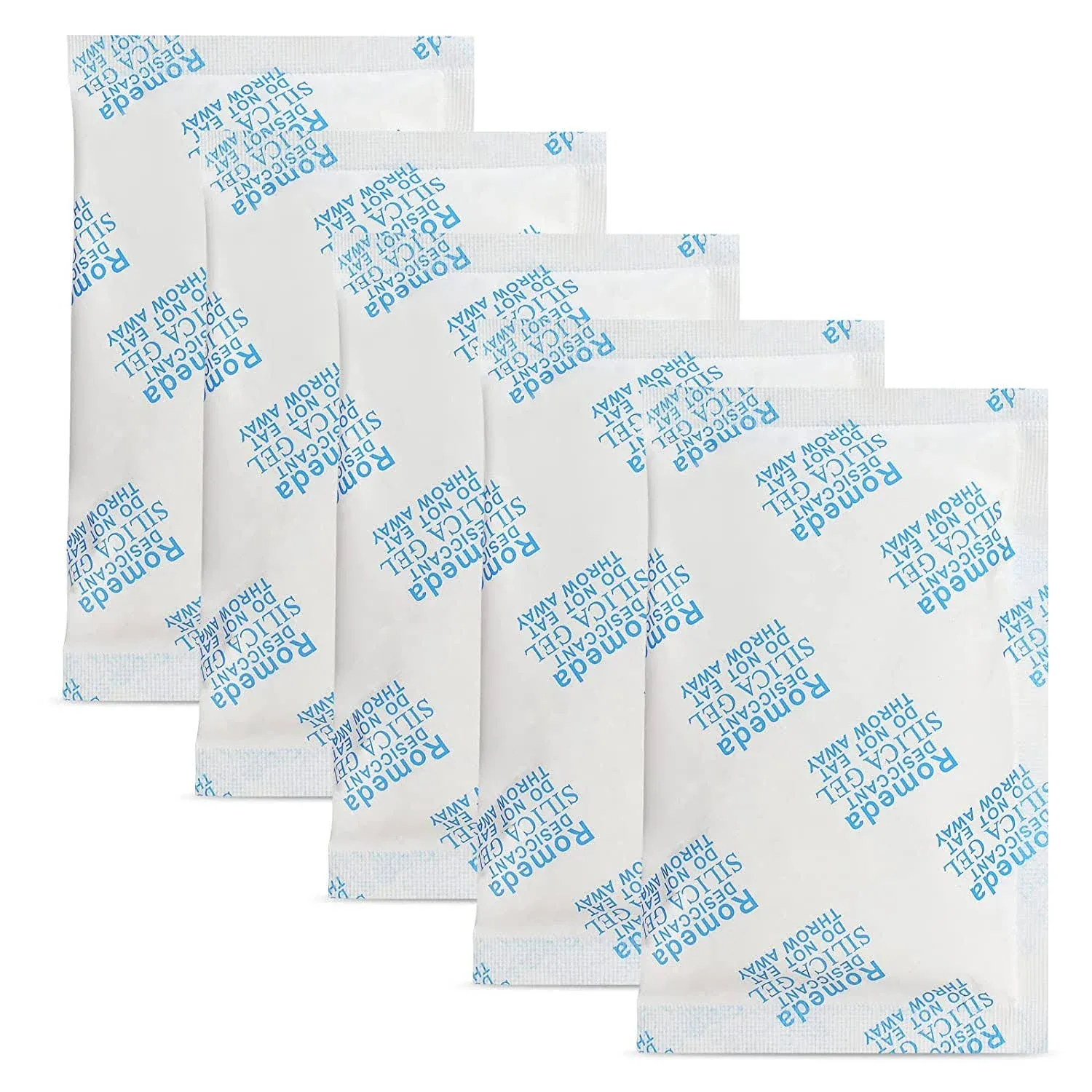 15 Pcs 20 Gram Silica Gel Packs, Transparent Desiccant, Desiccant Packets