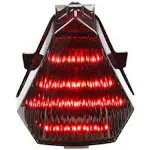 2008-2016 Yamaha YZF R6 Sequential LED Tail Lights Smoke