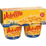 Velveeta Shell & Cheese, 4 Pack - 4 pack, 2.19 oz cups