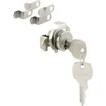 Prime-Line - S4573 - Brushed Nickel Steel Counter Clockwise Mailbox Lock