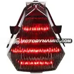 2008-2016 Yamaha YZF R6 Sequential LED Tail Lights Smoke