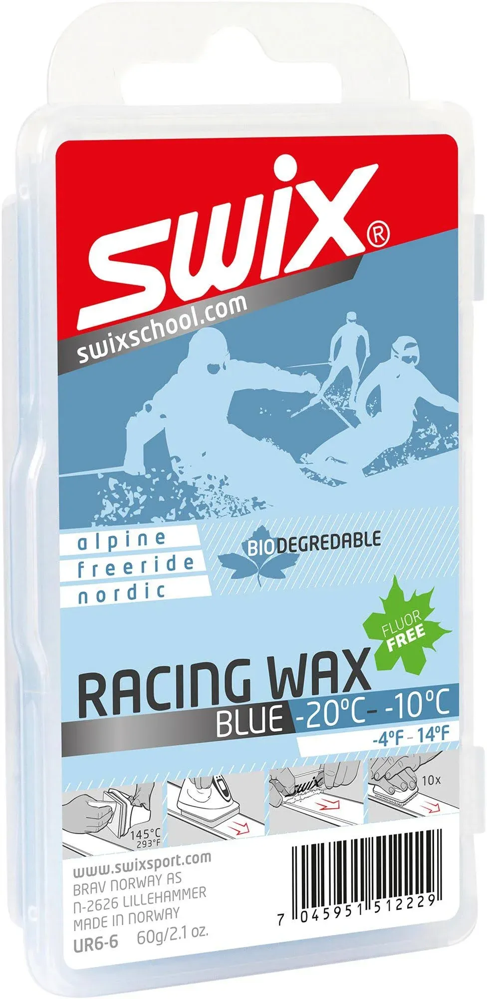 Swix - Bio Racing Wax - 60g - Blue