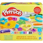 Play-Doh Numbers and Shapes Playset with 17 Tools, Kids Arts and Crafts Toys, 3+