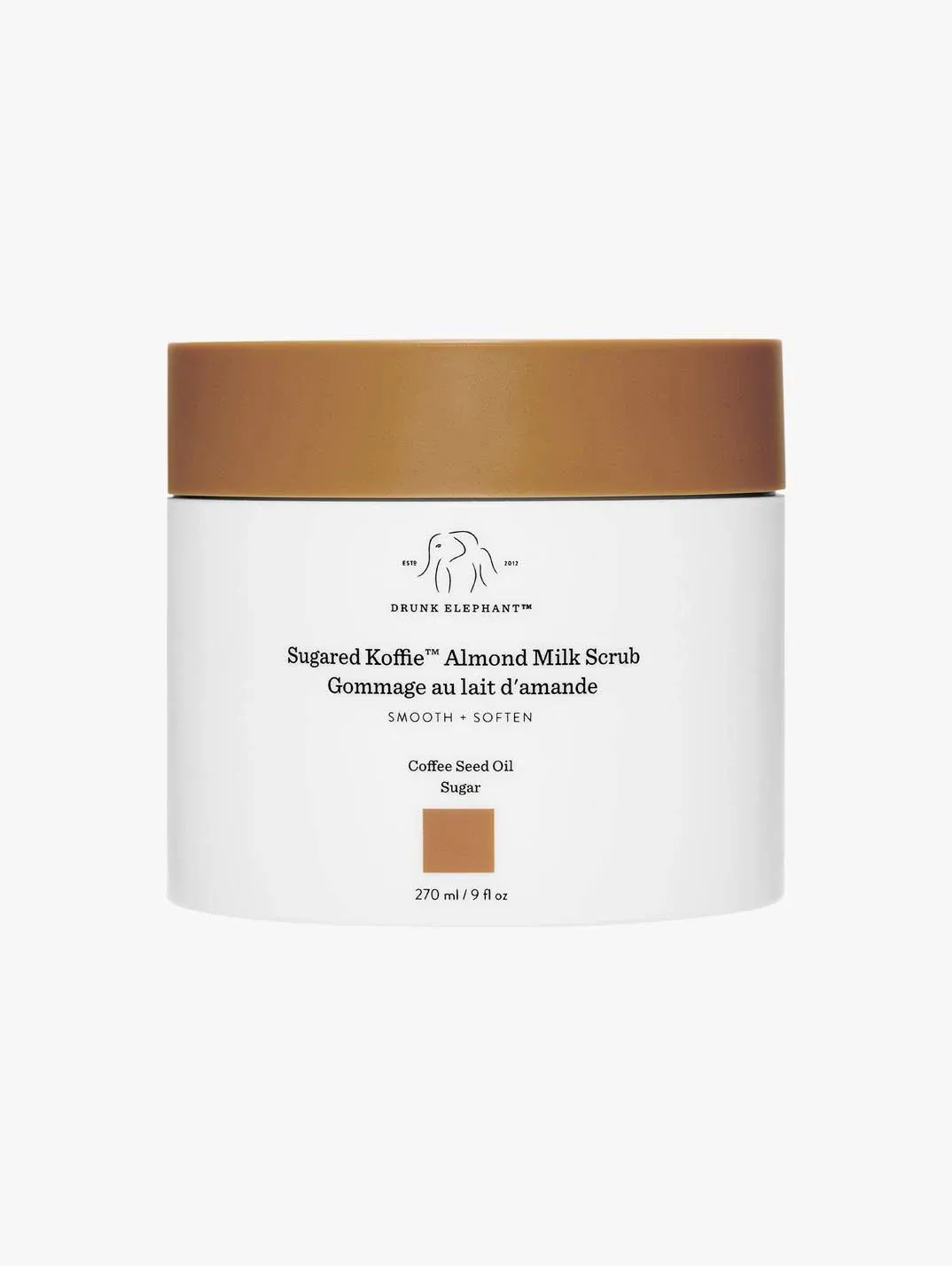 Drunk Elephant Sugared Koffie Almond Milk Scrub