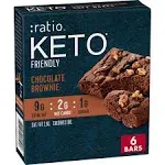 Ratio Soft Bakes, Chocolate Brownie - 6 pack, 0.89 oz bars