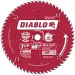 Diablo by Freud D0760A 7-1/4&#034; x 60-Tooth Ultra Fine Finishing Circular Saw