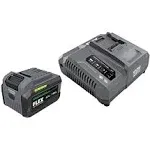 Flex FX0421-1H 24V 6.0Ah Stacked-Lithiu<wbr/>m Starter Kit (Battery &amp; Charger)