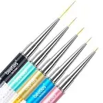 Beetles Nail Art Liner Brushes Nail Gel Polish Painting Nail Art Design Brush Pen Set Diamond Application Rhinestone Handle Nail Dotting Painting