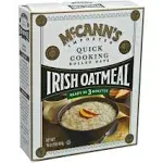 Mccanns Oatmeal, Irish, Quick Cooking - 16 oz