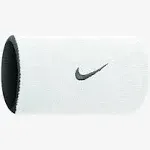 Nike Dri-Fit Home & Away Doublewide Wristbands - White/Black