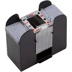 6-Deck Casino Automatic Card Shuffler for Blackjack, UNO, Poker Card Games