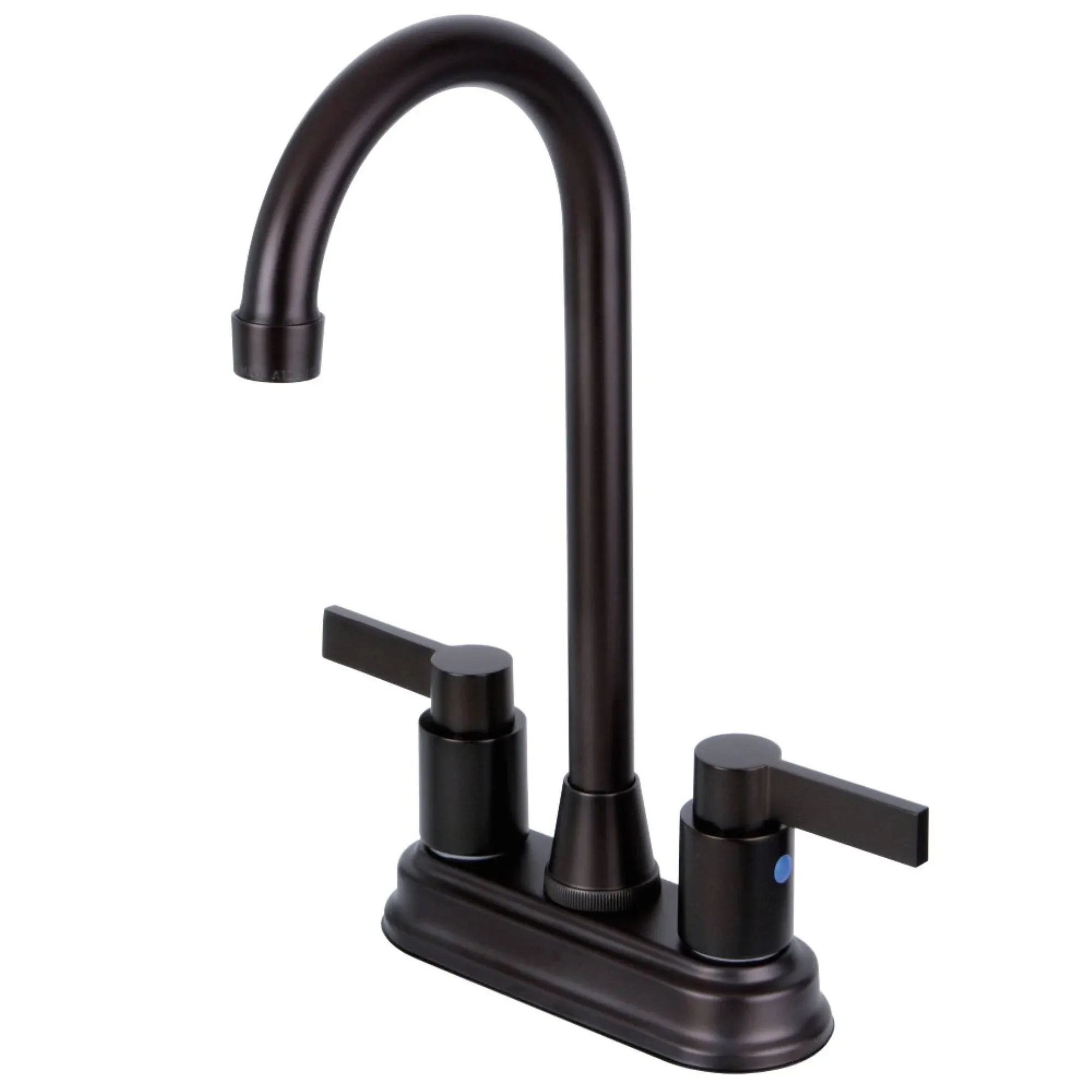 Kingston Brass KB8498NDL NuvoFusion 4" Centerset Bar Faucet