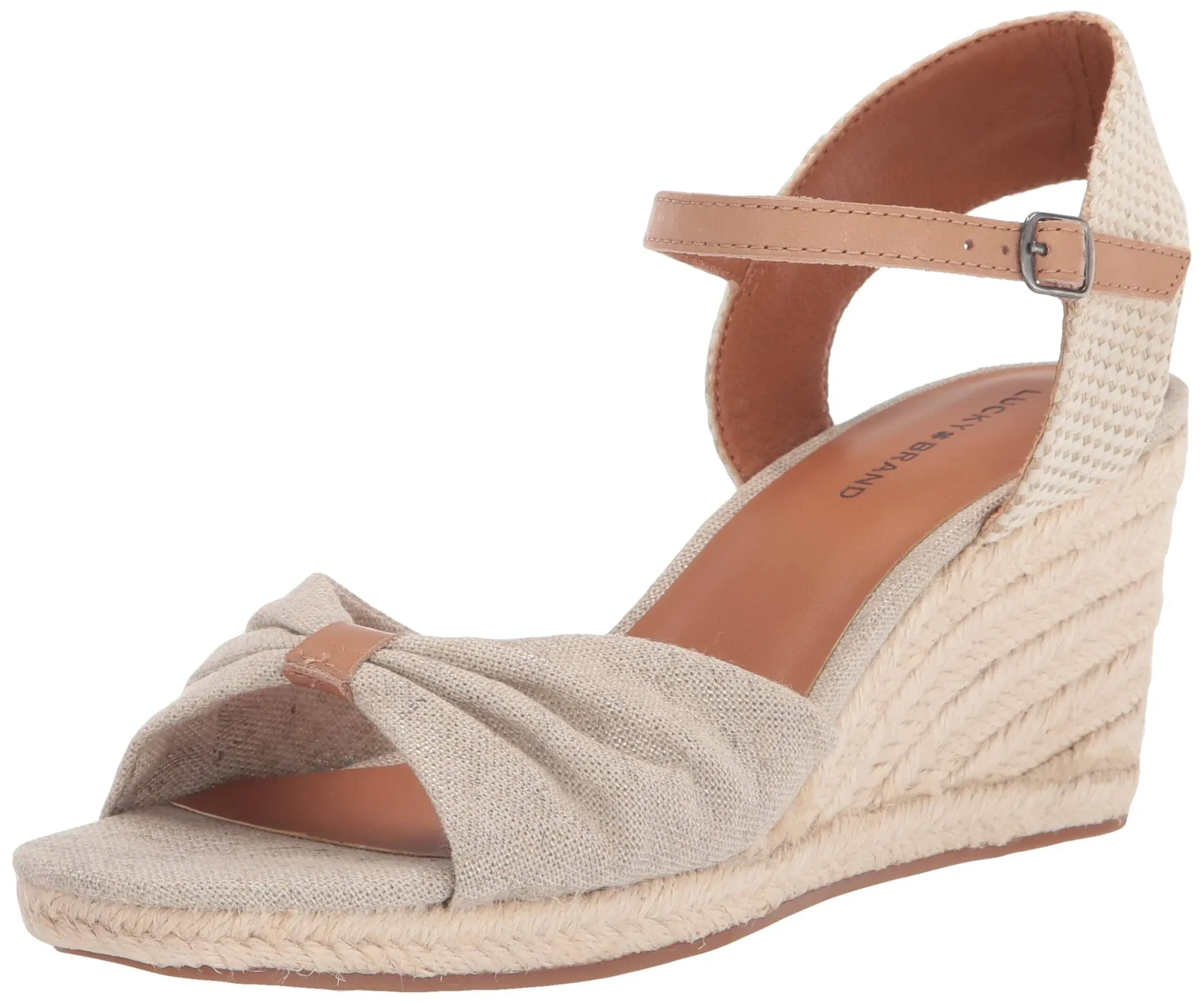 Lucky Brand Women's Macrimay Espadrille Wedge Sandal