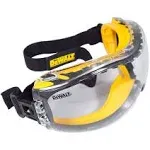 Dewalt DPG82-11 Concealer Clear Anti-Fog Dual Mold Safety Goggle