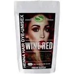 Wine Red Henna Hair & Beard Dye/Color - 1 Pack - The Henna Guys