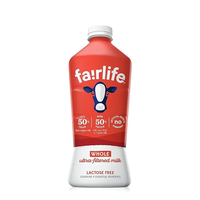 fairlife Lactose Free Ultra Filtered Whole Milk, 52 fl oz