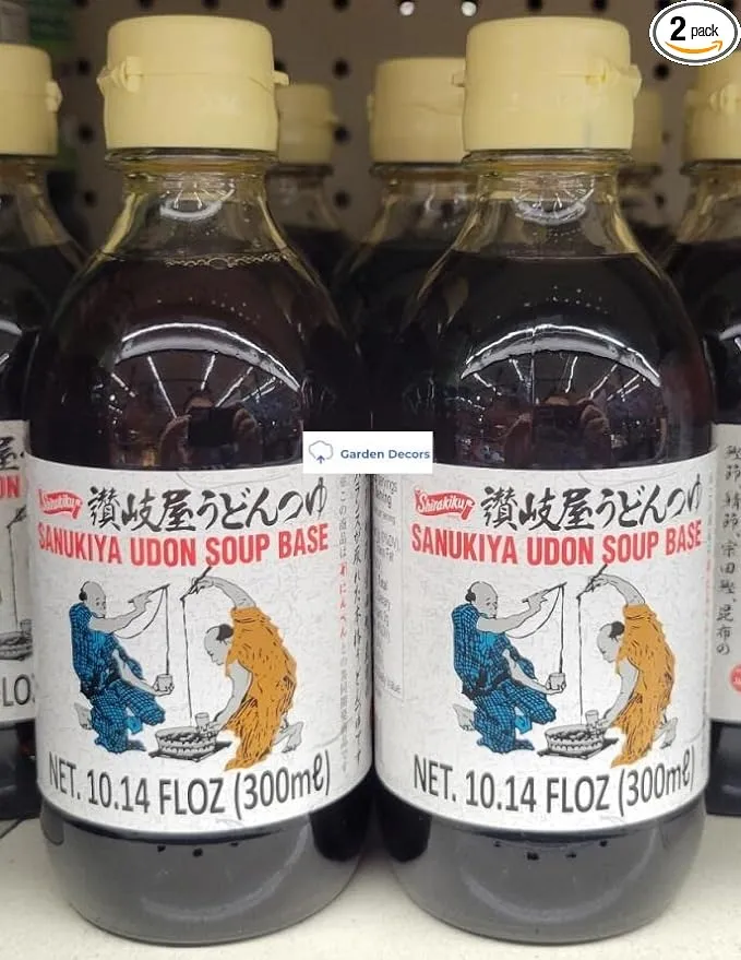 Sanukiya Udon Soup Base 10.14fl oz 300ml (Two bottles)