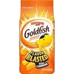 Goldfish Pepperidge Farm Flavor Blasted Xtra Cheddar Snack Crackers