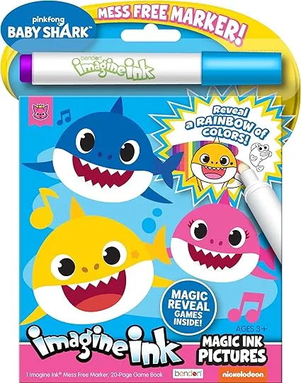 Baby Shark Imagine Ink Magic Ink Pictures [Book]