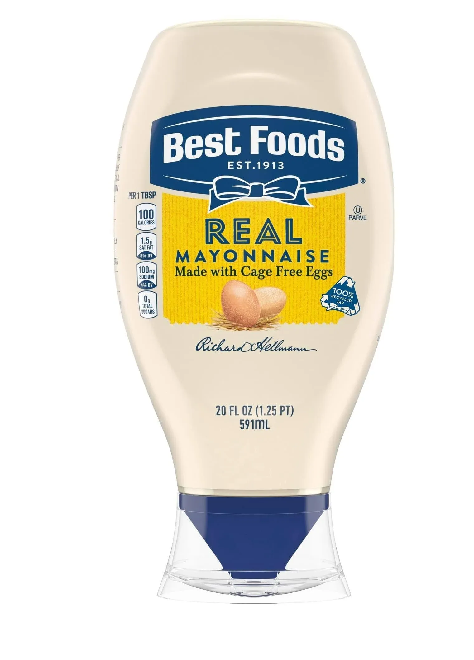 Hellmann's Real Mayonnaise Squeeze 20 oz