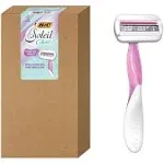 Bic Soleil Sensitive Women's 3-Blade Disposable Razor, 3 Count - Pack of 2 (6 razors)