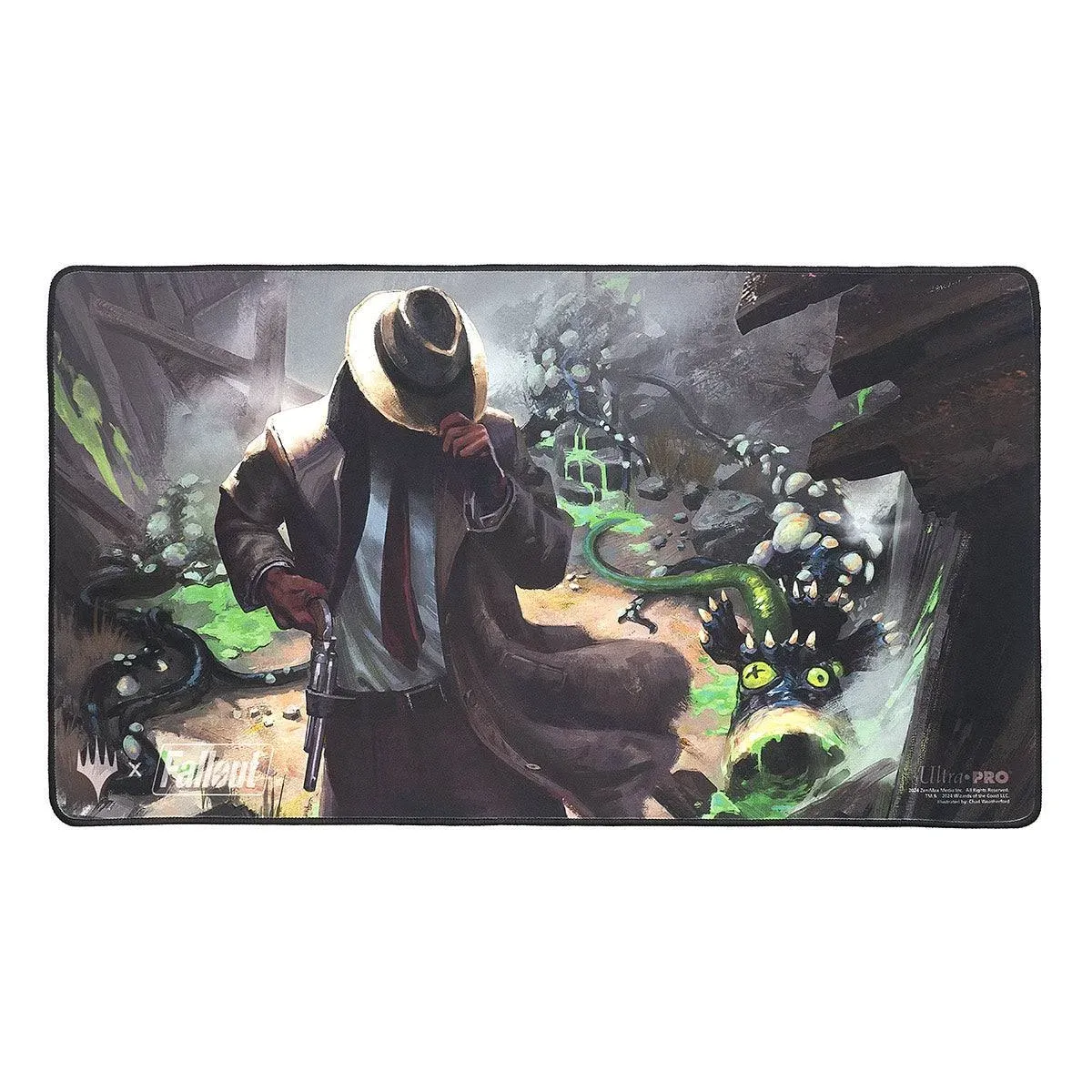 Ultra Pro: Fallout Black Stitched Playmat X