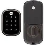 Yale YRD256ZW2619 Key Free Assure Touchscreen Deadbolt with Z-Wave Satin Nickel Finish