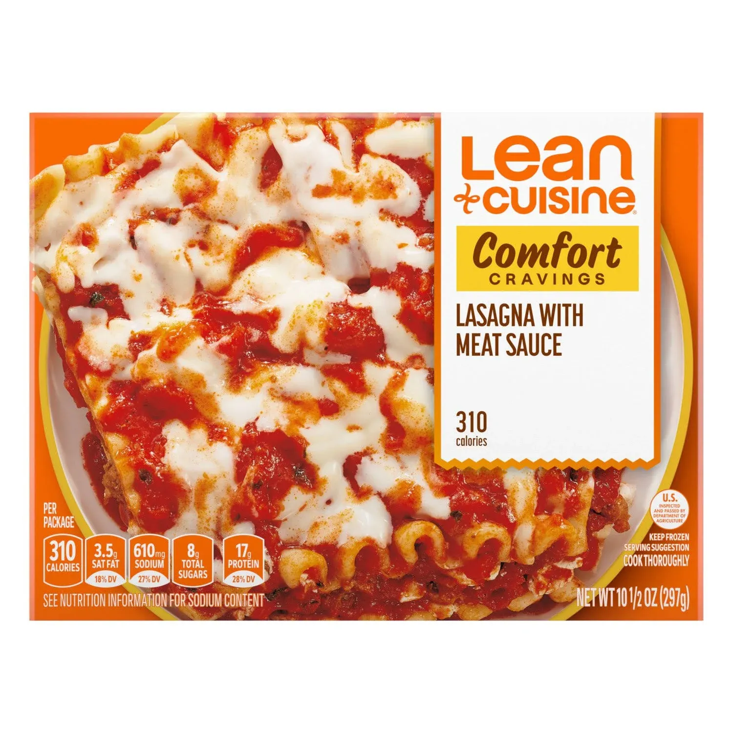 LEAN CUISINE Favorites Lasagna with Meat Sauce 10.5 oz Box