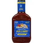 Famous Dave's BBQ Sauce, Rich & Sassy, Original Recipe, Kansas City-Style - 20 oz