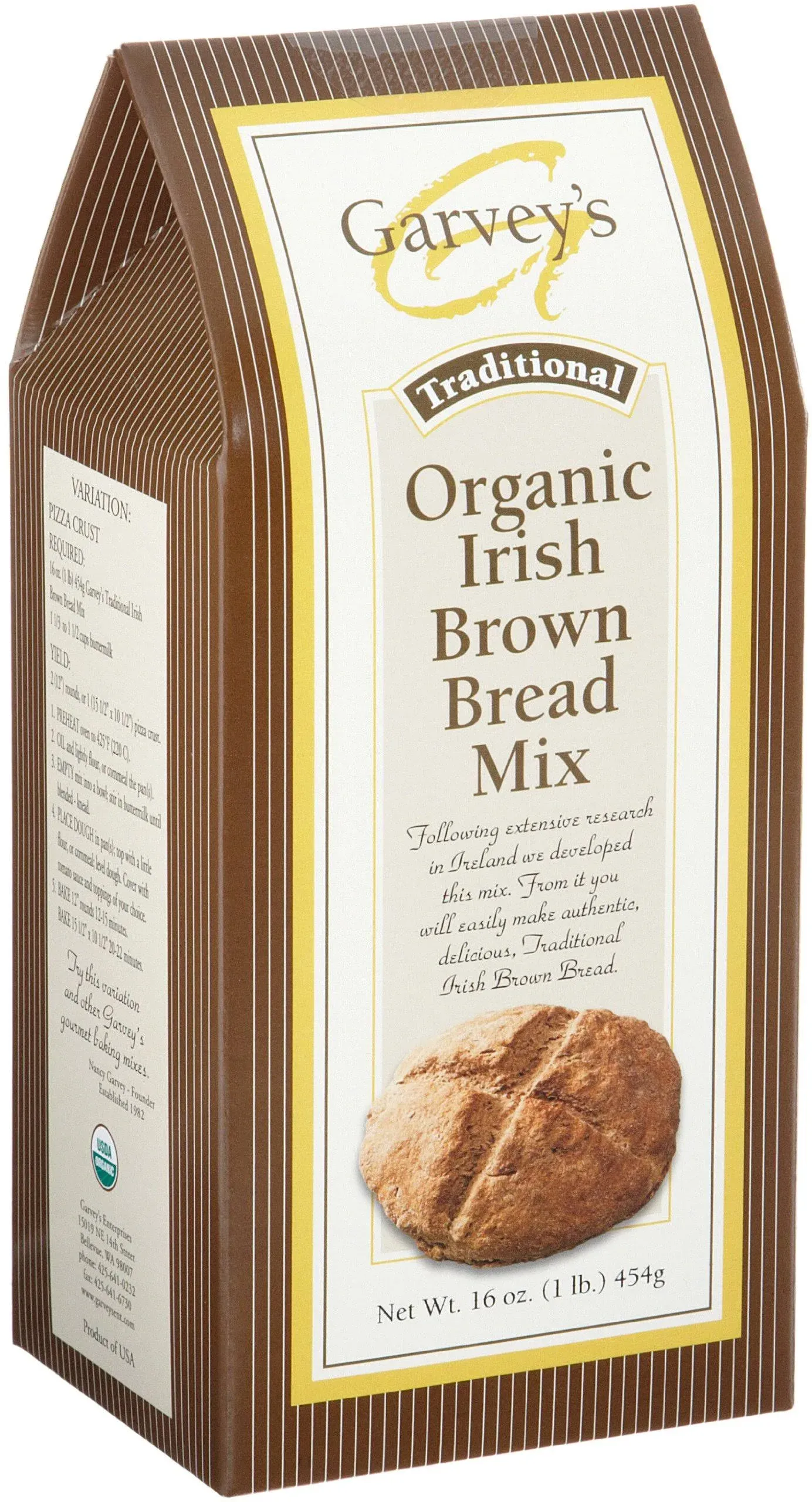 Garvey's Traditional Organic Irish Brown Bread Mix