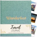 Travel Journal and Travelers Notebook to Record Trips &amp; Memories. Travel Jour...