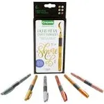 Crayola Metallic Permanent Markers, Fine Point, Assorted Colors, Mothers Day Decorations, 6 Count