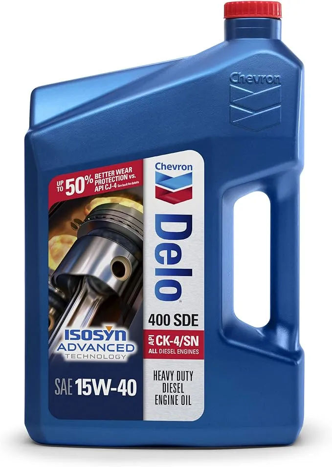 Delo 222290470 400 SDE SAE 15W-40 Motor Oil - 1 Gallon Jug