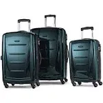 Samsonite 56847 Winfield 2 Hardside Luggage W Spinner Wheels 3 Piece Set Teal