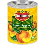 Del Monte Sliced Peaches - 29 oz