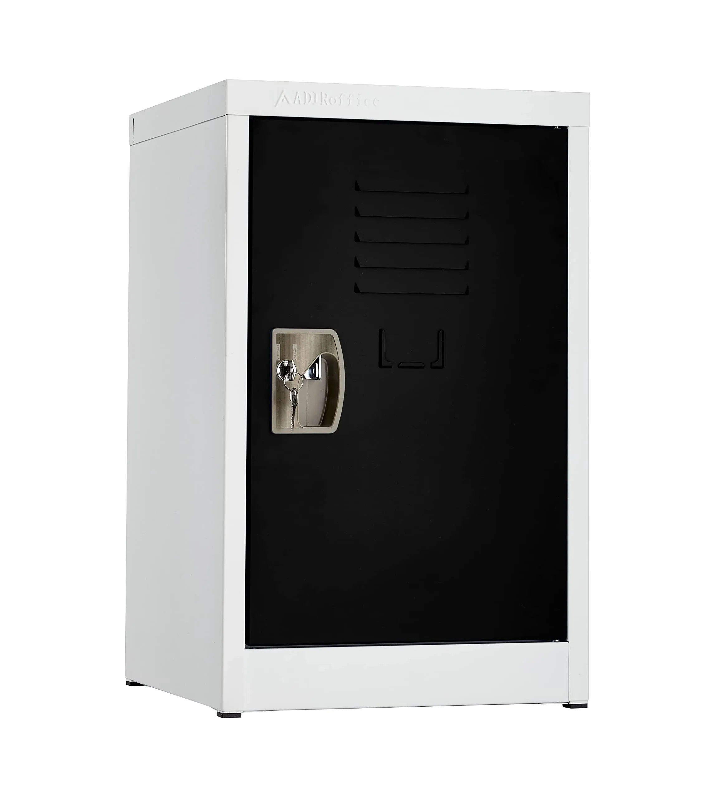 AdirOffice 24" Locker for Kids with Black Door 629-02-BLK