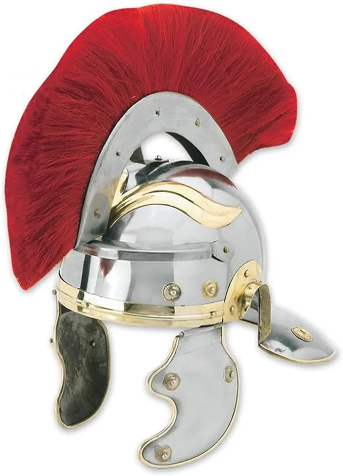 Roman Imperial Centurion Historical Helmet Armor 18g Steel