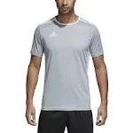 Adidas Men's Entrada 18 Soccer Jersey, XS, Light Grey