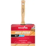 Wooster F5119 Bravo Stainer Bristle Polyester Stain Brush Wood Handle 5-1/2&#034;