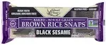 Edward & Sons Black Sesame Brown Rice Snaps 3.5 oz