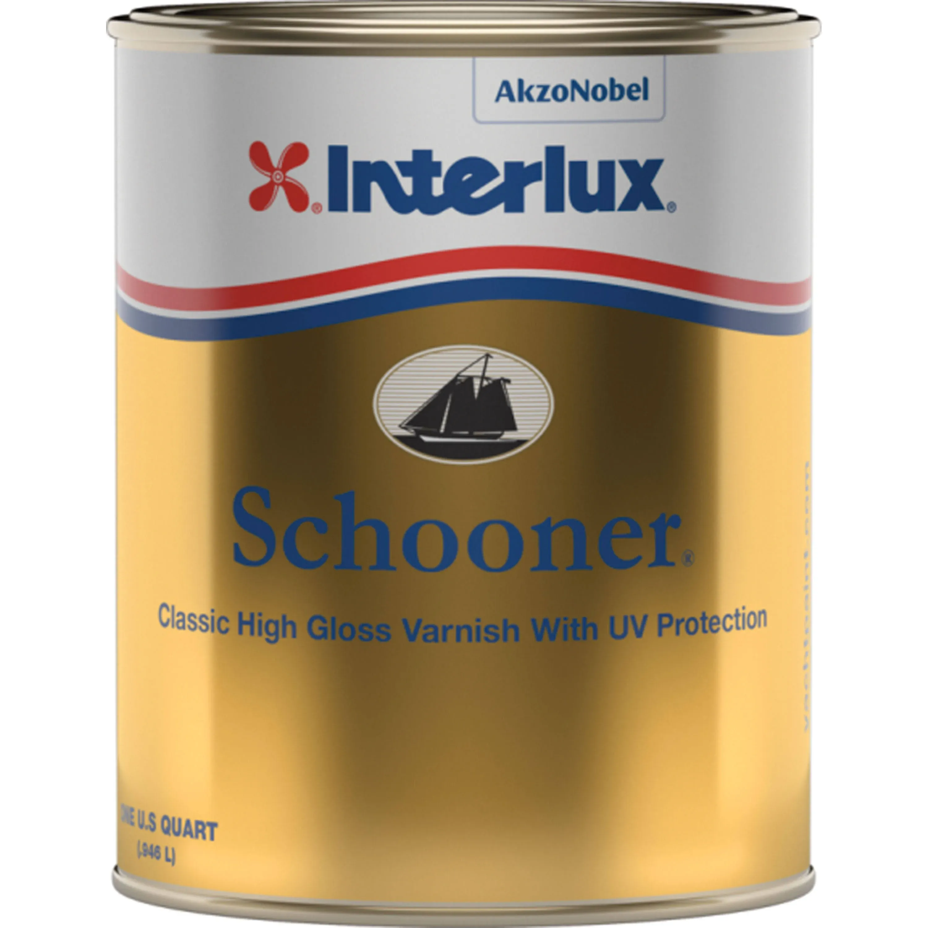 Interlux Varnish Schooner - 96 qt can