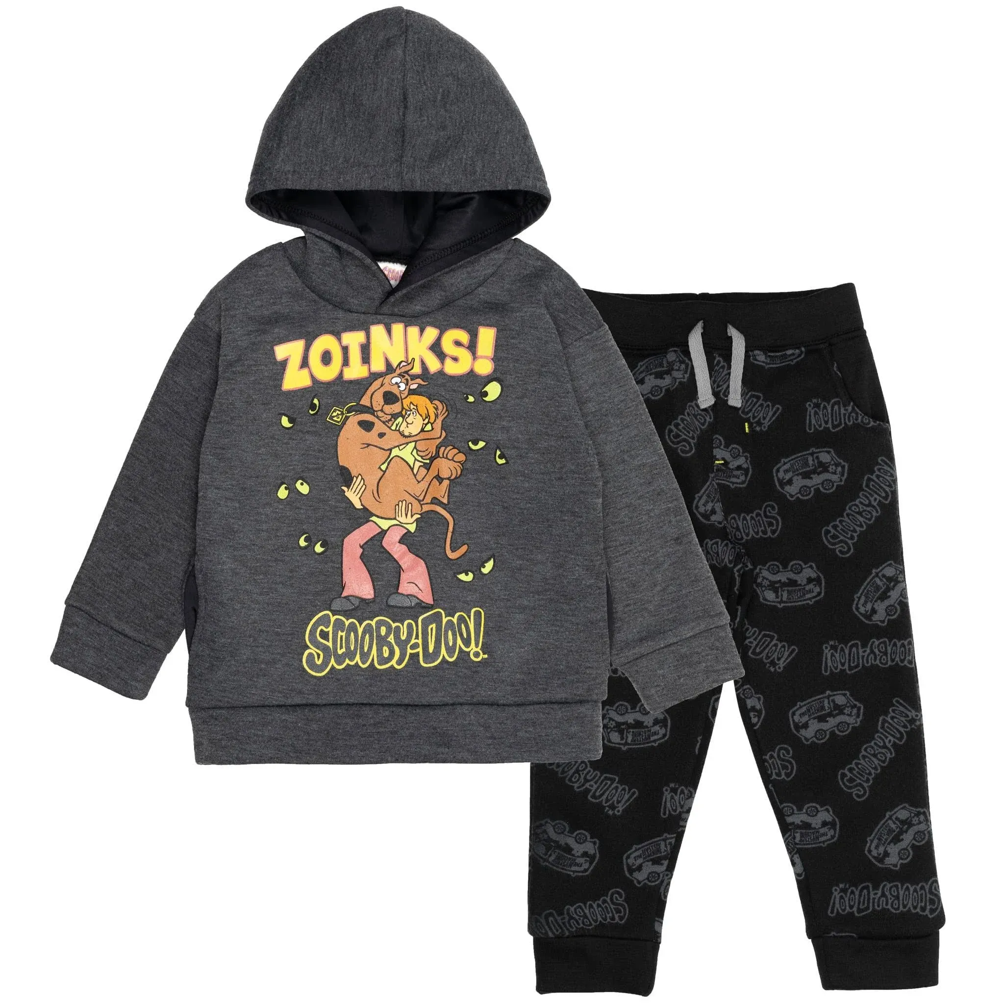 Scooby-Doo Fleece Jogger Pullover Hoodie & Pants Set