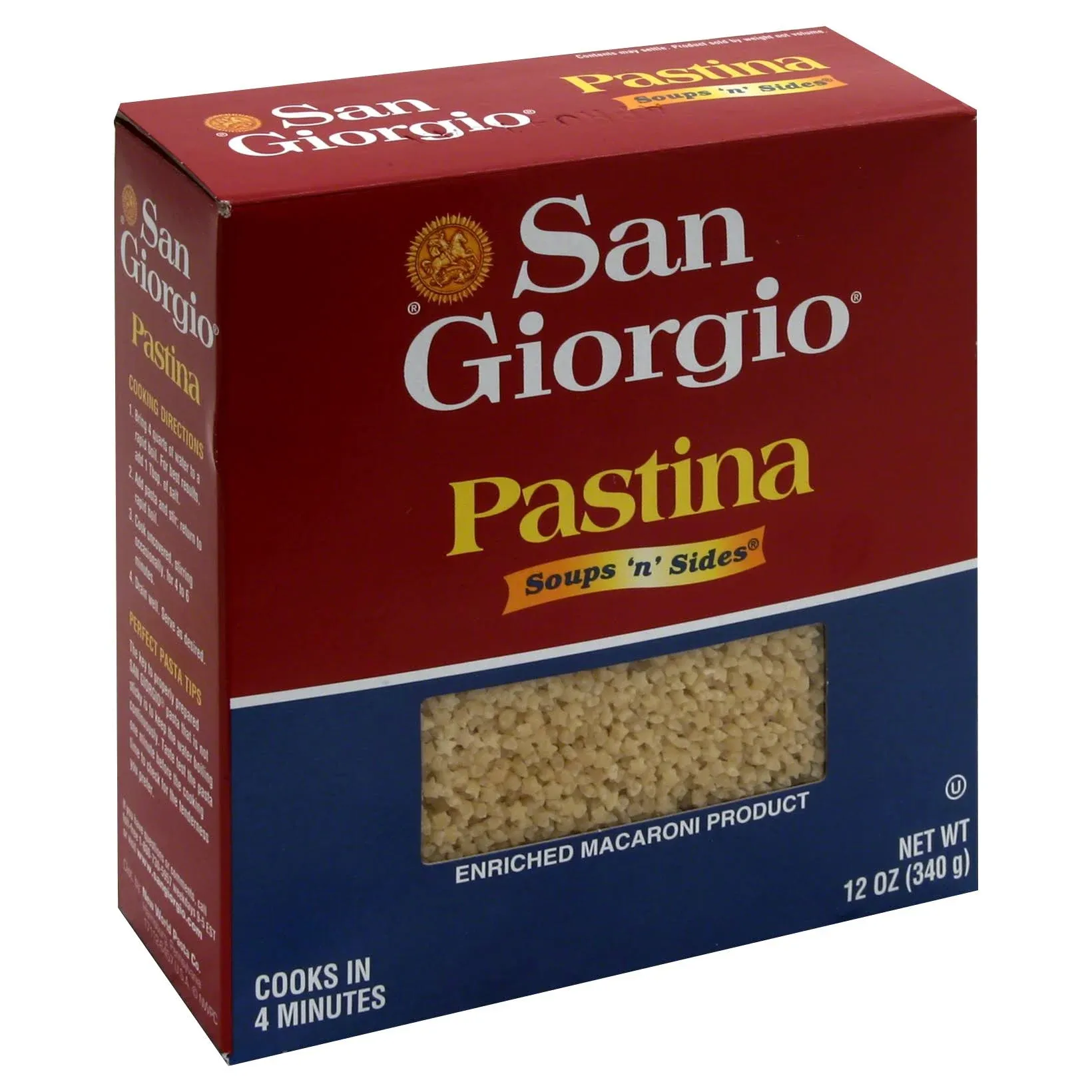 San Giorgio Soups 'N Sides Pastina - 12 oz