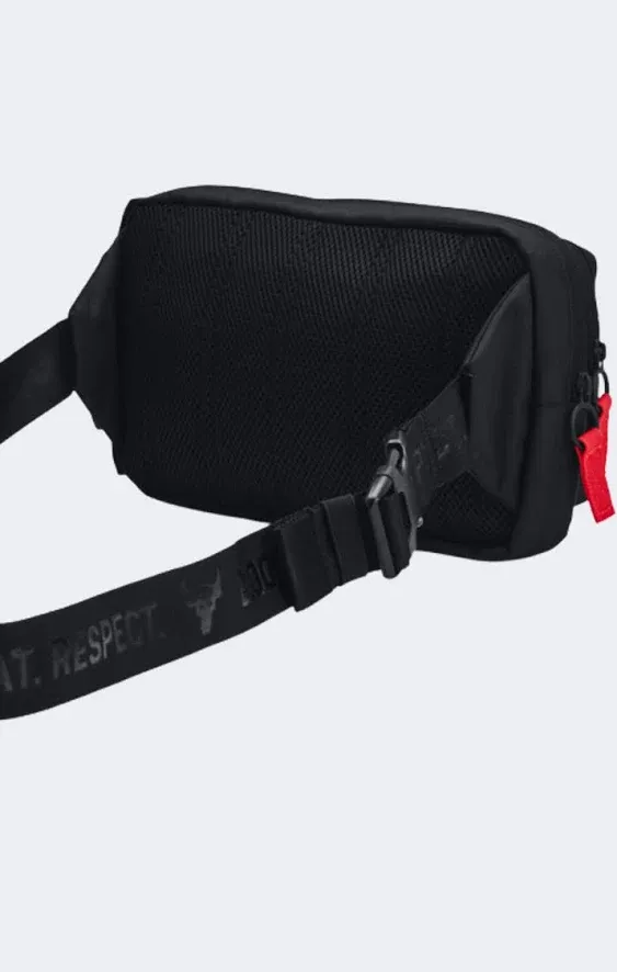 Under Armour Project Rock Waist Bag Black