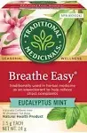 Traditional Medicinals Breathe Easy Tea, 16 Count Tea Bags