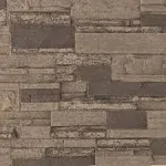 Sample - 1-1/4 in. x 9 in. Smokey Ridge Urethane Cascade Stacked Stone, Stonewall Faux Stone Siding Panel Moulding