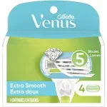 Venus Embrace Women's Razor Blade Refills - 4 count