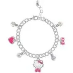 Fashion Hello Kitty Multi Charm Bracelet