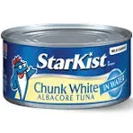 Starkist Albacore Tuna in Water, Chunk White - 12 pack, 12 oz cans